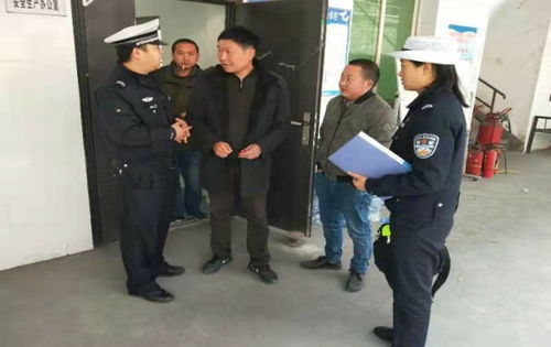 交警大隊開展貨運源頭走訪檢查助力道路事故預防